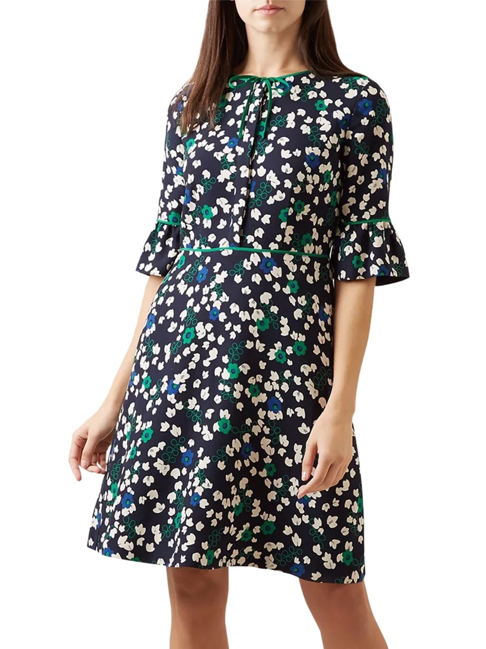 Hobbs London Rosie printed dress 10